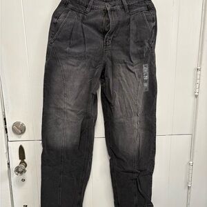 NWT SO Dark Gray Relaxed Jeans